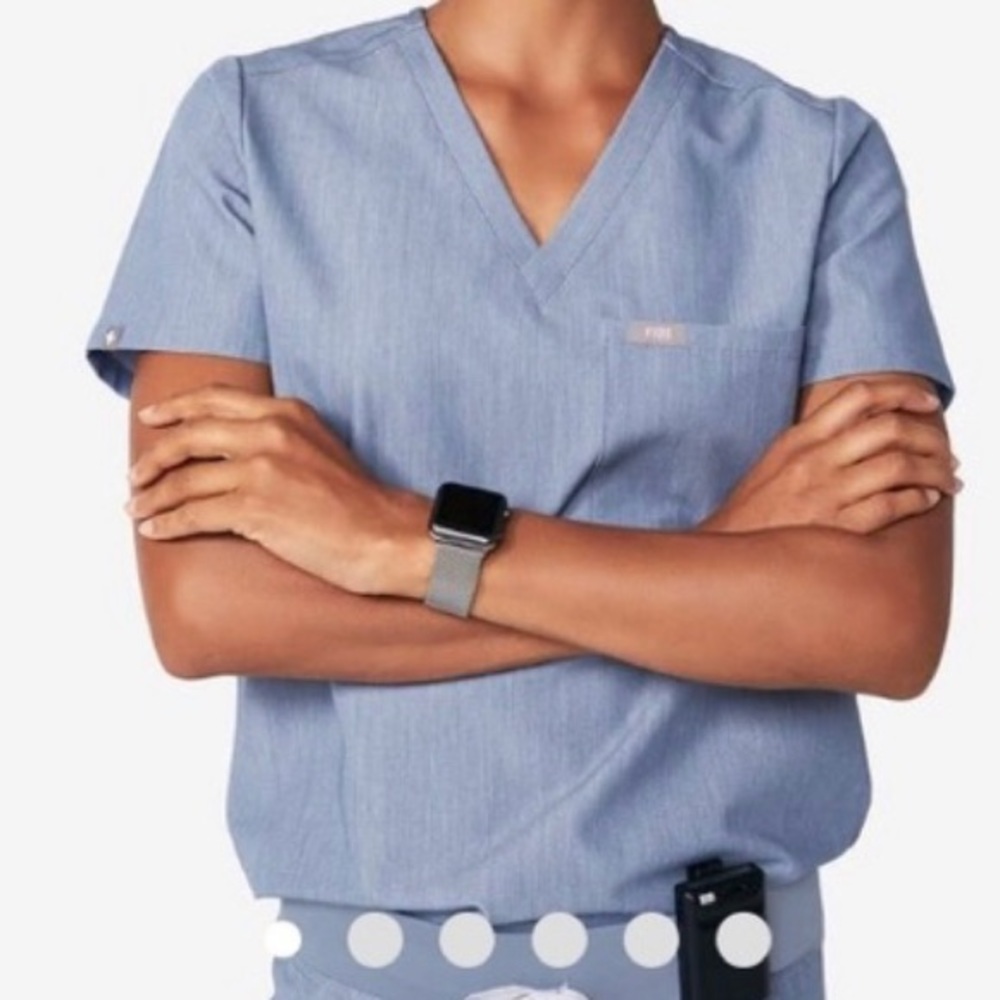 Figs Heather Indigo Set (Catarina, Livingston)